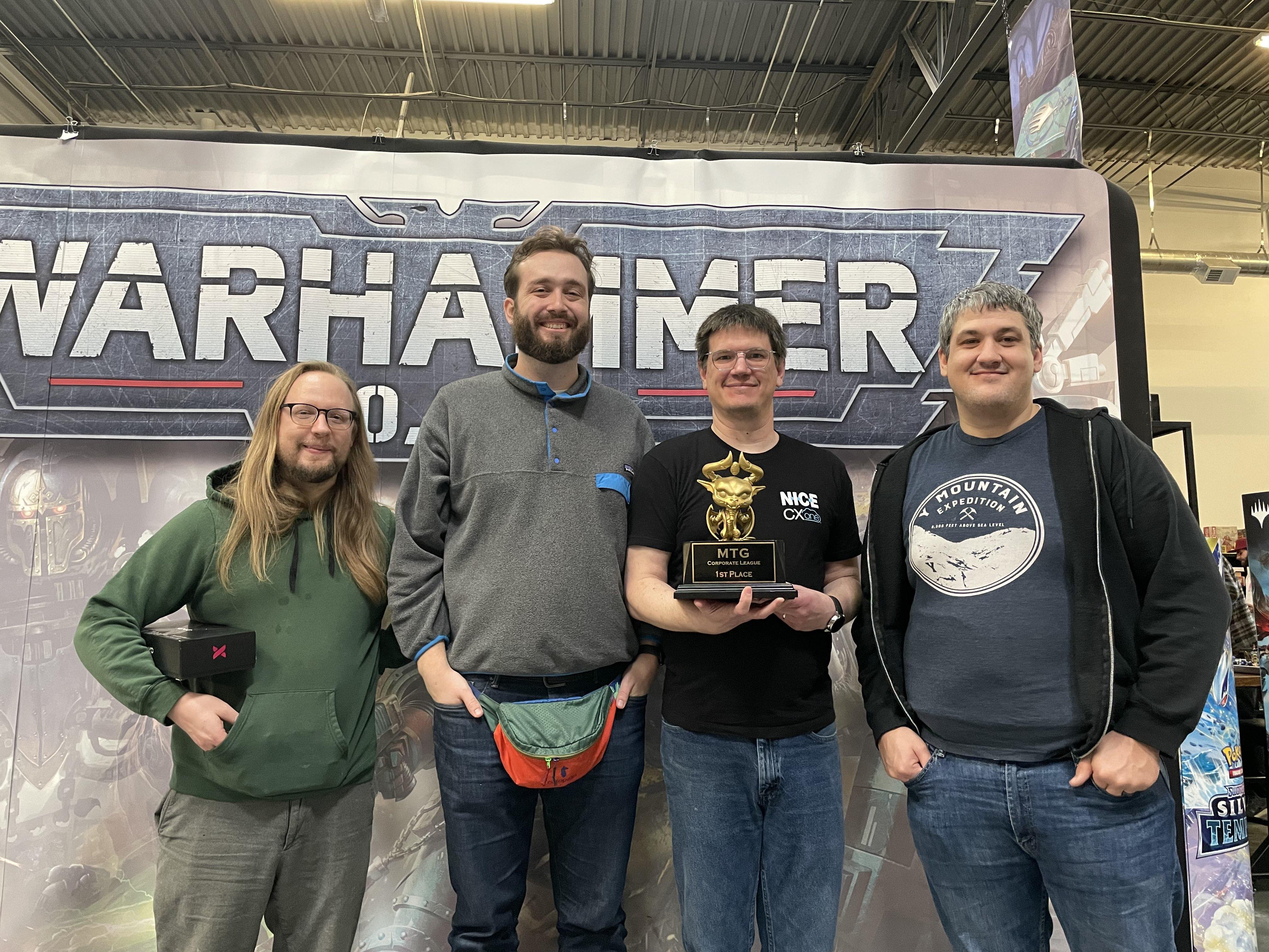 Get your company name on our trophy